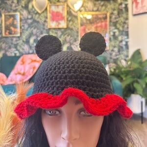 Mickey Mouse crochet bucket hat